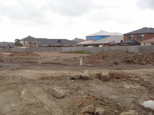 Plot of land - street