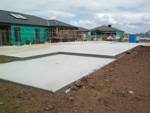 Slab down